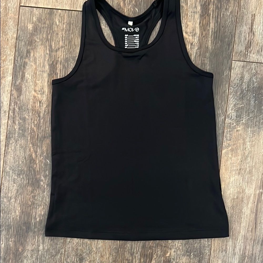 H&M Black Fitted Tank Top